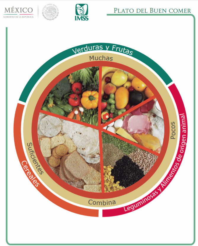 El Plato Del Buen Comer: Una Guía Saludable Nación Farma: Salud y medicina  para todos
